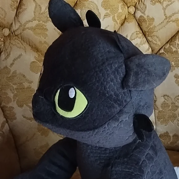 Build A Bear How to Train your Dragon Toothless 2015 Plush DreamWorks - Picture 3 of 8
